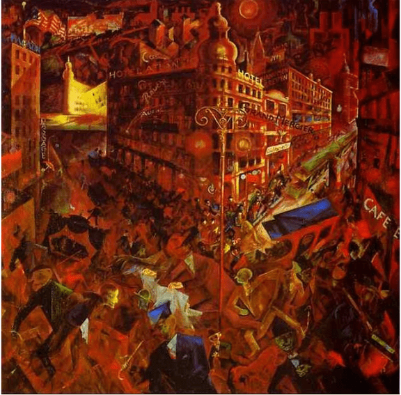 Georg Grosz - Die Stadt